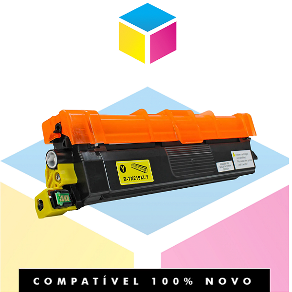 Toner Compatível com Brother TN-219 Y  TN219 Yellow | HL-L3240 DCP-L3560 MFC-L3760 | Premium 1.2k