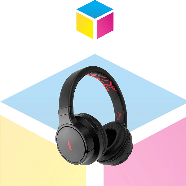 Fone de Ouvido Wireless | Elite Bass Coca‑Cola | Preto | Produto novo com Garantia