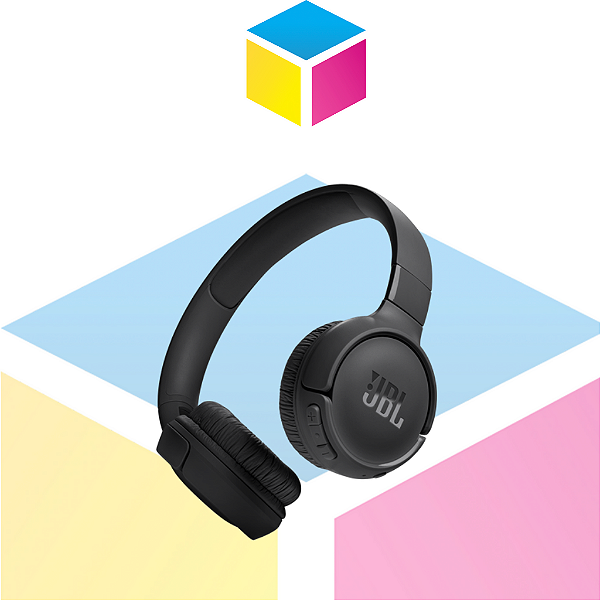 Fone JBL Tune 520BT Bluetooth Dobrável | Preto | 57h de Bateria | Produto novo com 1 ano de Garantia