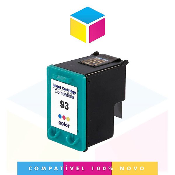 Cartucho de Tinta Compatível com HP 93 C 9361 WB Color | Deskjet 5440 Photosmart 7850 6210 14ml