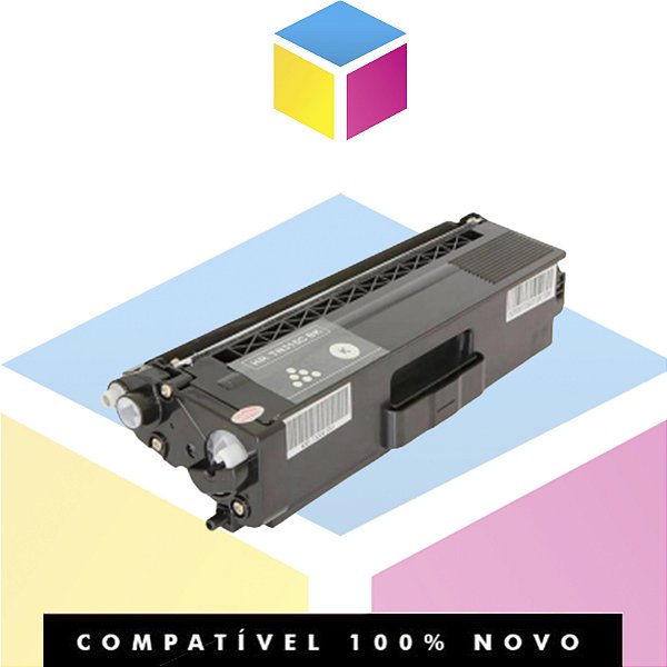 Toner Compatível para Brother TN 329 BK TN 329 Preto | HL L 8250 CDN HL L 8350 CDW HL L 8450 CDW | 6K