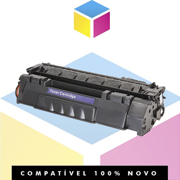 Toner Compatível HP Q7553A 53 A Q 7553 A | P 2015 P 2014 M 2727 P 2015 N P 2014 N | 2.5K