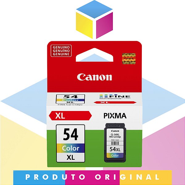 Cartucho de Tinta Canon CL 54XL CL54XL Colorido | Original 12,6ml