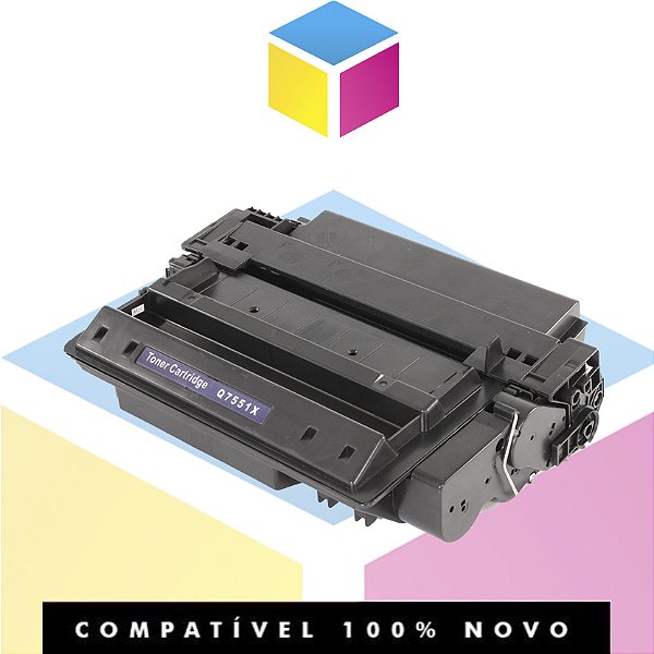 Toner Compatível HP Q7551X | P3005 P3005DN P3005D P3005N M3035MFP M3027MFP | 12k
