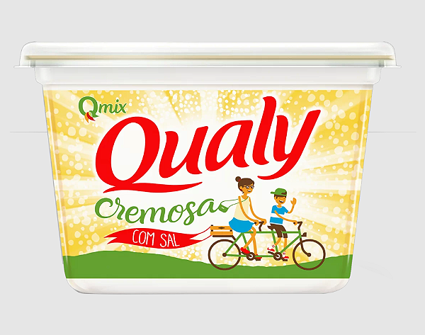Margarina com Sal QUALY Pote 500g