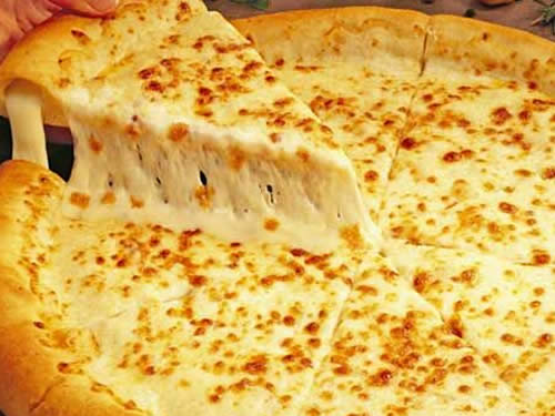 Pizza Grande 2 Queijos 🚀 peça pelo whats e receba em até 49 minutos.