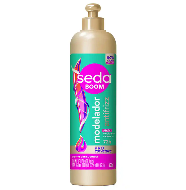 Seda Boom Creme para Pentear Modelador Antifrizz