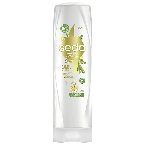 Seda Condicionador Recarga Natural Bambu + Biotina