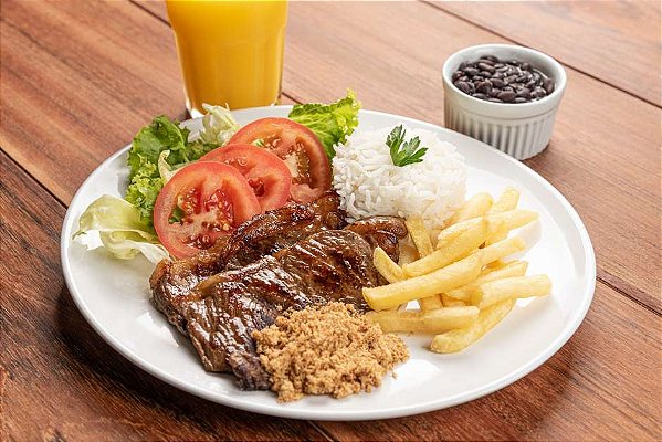 Prato Executivo Bife Bovino Tradicional: O Clássico Que Nunca Sai de Moda!