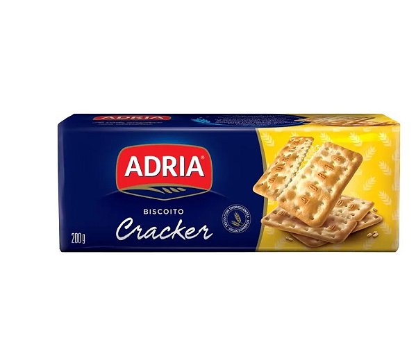 Bolacha água e sal cracker adria 170g