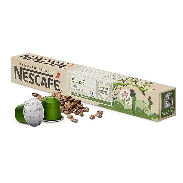 Nescafé Café Em Cápsulas Nescafe Brazil 10Caps - Compatível Com Nespresso