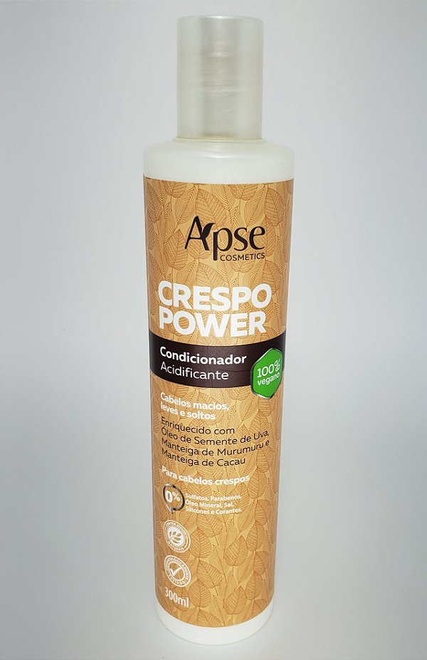Condicionador Acidificante Crespo Power 300ml Apse
