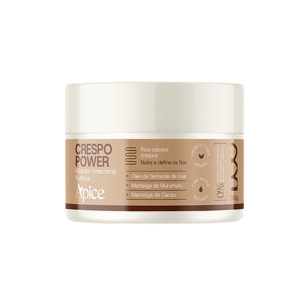 Máscara Umectante Nutritiva Crespo Power 300g Apse
