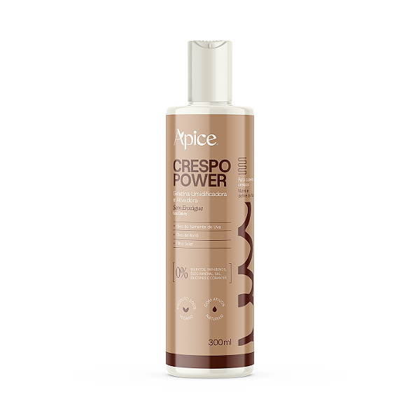 Gelatina Umidificadora e Ativadora Crespo Power 300ml - Apse
