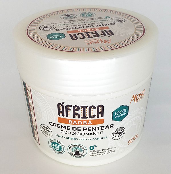Creme de Pentear África Baobá 500g Apse