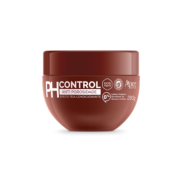 Tratamento Anti Porosidade PH CONTROL 280g - Máscara Acidificante - Ápice
