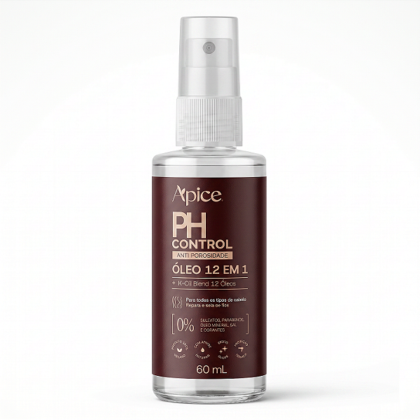 Óleo Antiporosidade PH Control 60ml - Ápice