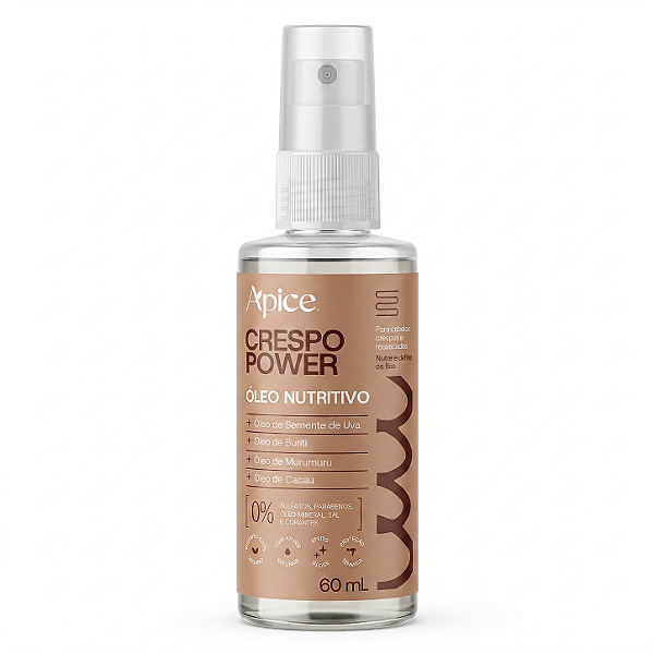 Óleo Nutrititvo Crespo Power 60ml - Ápice