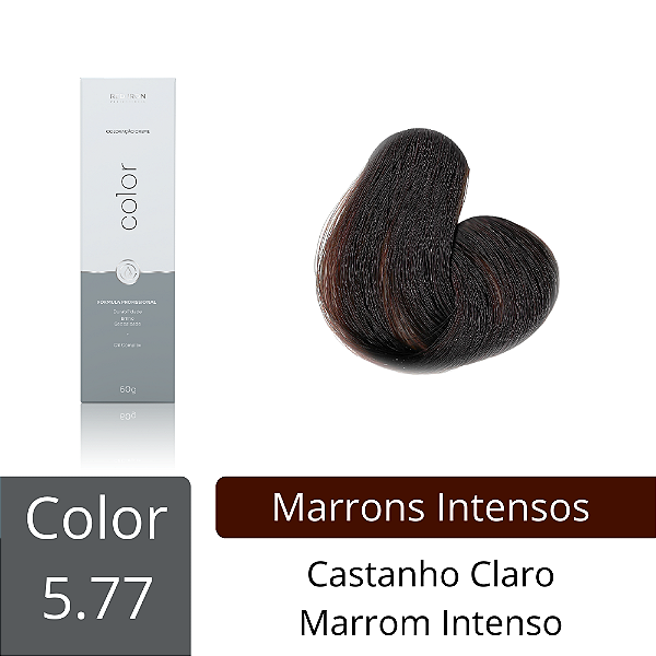 5.77 - Castanho Claro Marrom Intenso - 60g