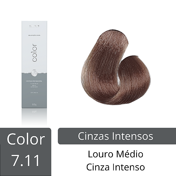7.11 - Louro Médio Cinza Intenso - 60g
