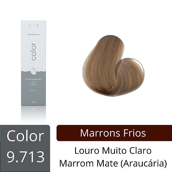 9.713 - Louro Muito Claro Marrom Mate (Araucária) - 60g
