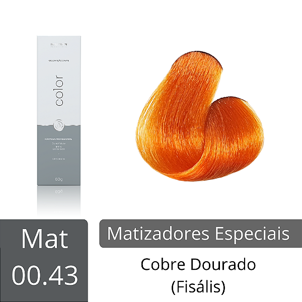 Matizador - 00.43 Cobre Dourado (Fisális) - 60g