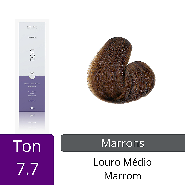 Ton - 7.7 - Louro Médio Marrom - 60g