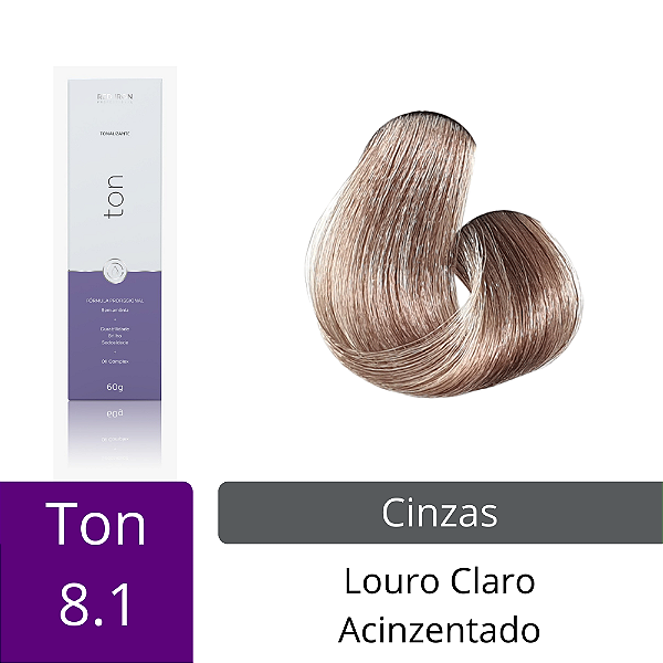 Ton - 8.1 - Louro Claro Acinzentado - 60g