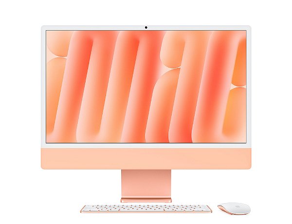 iMac 24" M4 - 24GB (CPU 10 | GPU 10) - 512GB SSD - Laranja