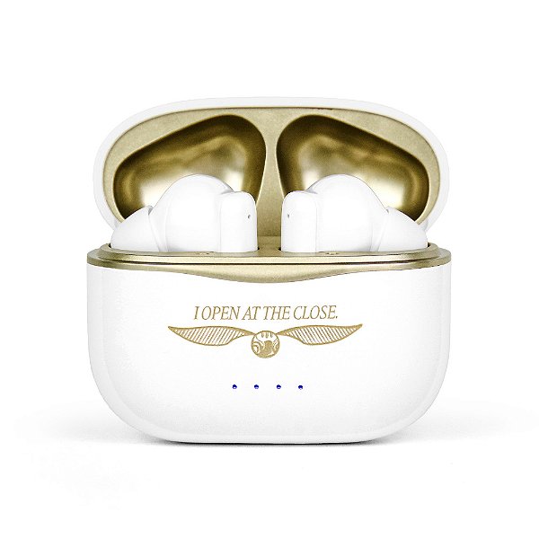Fone Bluetooth TWS Branco | Sonorus Harry Potter