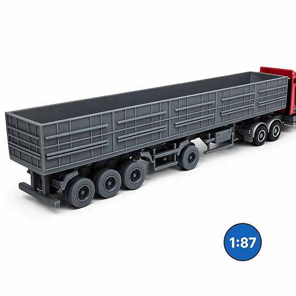 Carreta Graneleiro 4 Eixos HO 1:87