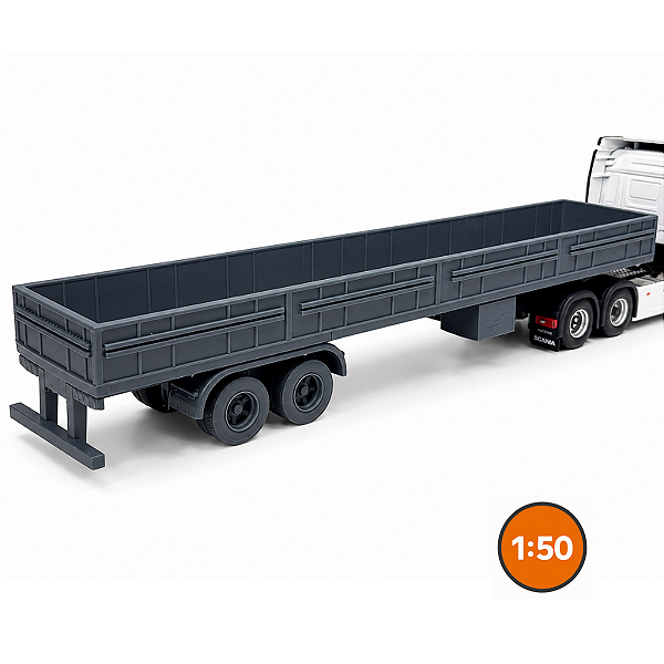 Carreta Carga Seca 2 Eixos 1:50