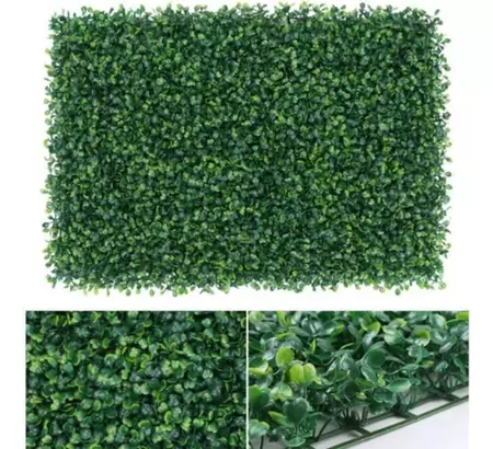 Kit 10 Placas de Buchinho Verde 60 x 40 cm - Jardim Vertical / Muro inglês