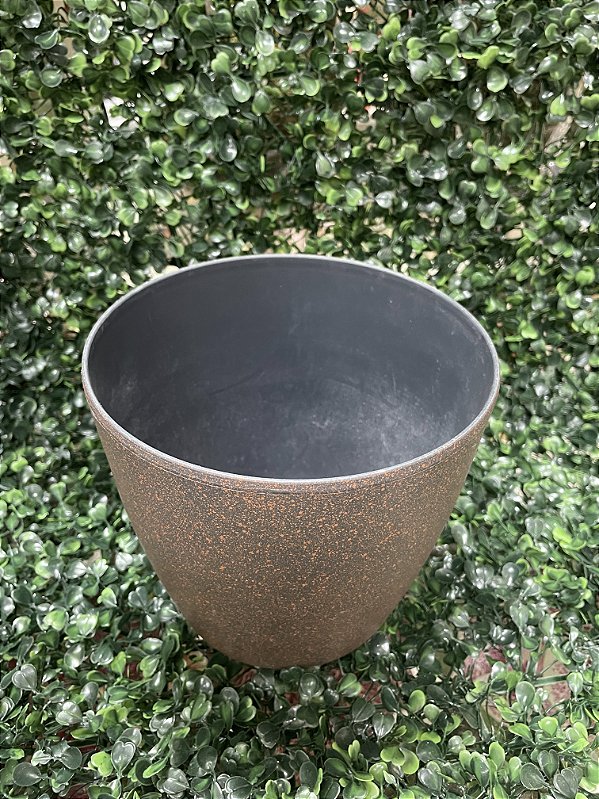 Vaso Polipropileno Marrom Grande