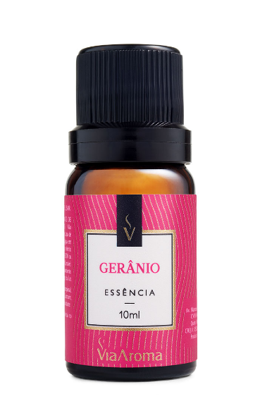 Essência Gerânio 10 ml - Via Aroma