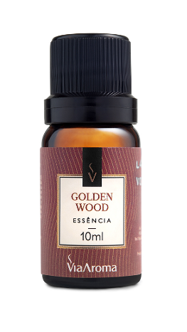 Essência Golden Wood 10 ml - Via Aroma