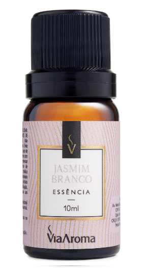 Essência Jasmin Branco 10 ml - Via Aroma