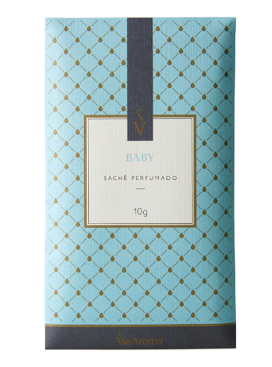 Sache Perfumado 10 g Baby - Via Aroma