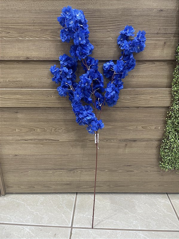 Galho de Cerejeira Azul - 90 cm