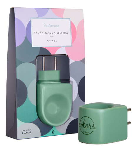 Aromatizador Elétrico Via Aroma Verde