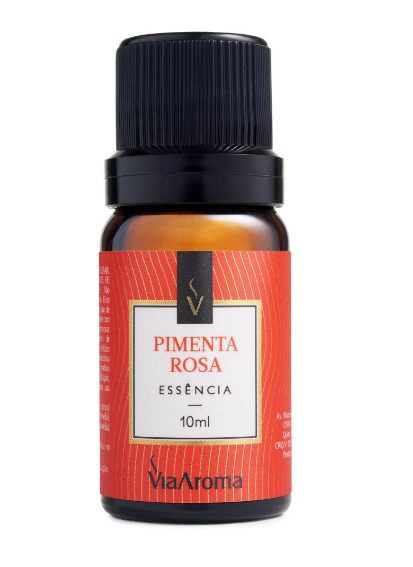 Essência Pimenta Rosa 10 ml - Via Aroma