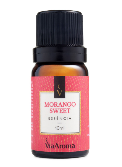 Essência Morango Sweet 10 ml - Via Aroma