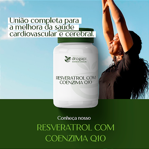 Resveratrol com Coenzima Q10