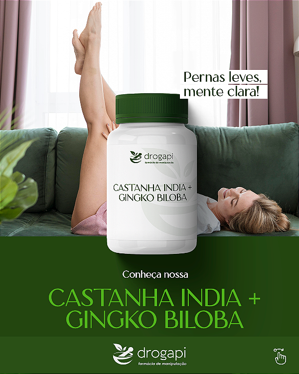 Castanha India + Gingko Biloba