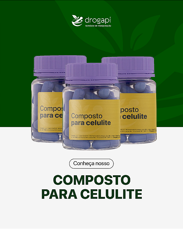 Composto para celulite - 90 caps