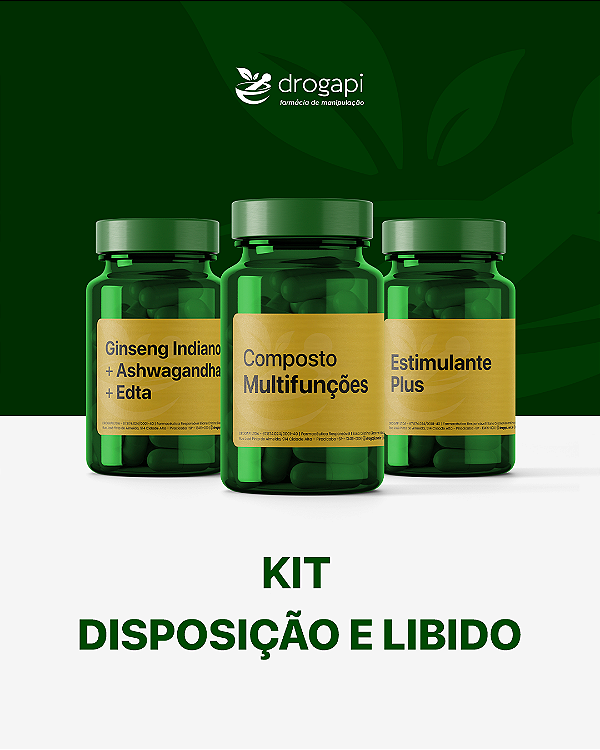 Kit Disposição e Libido
