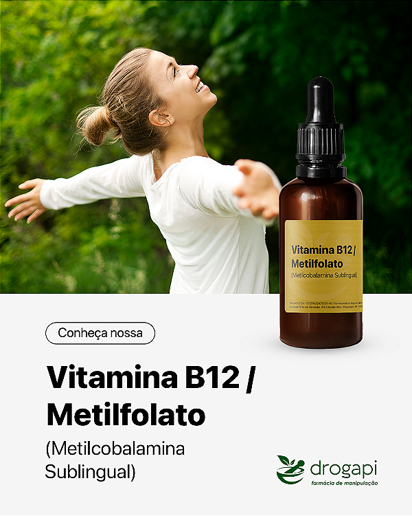 Vitamina B12 / Metilfolato (Metilcobalamina Sublingual)