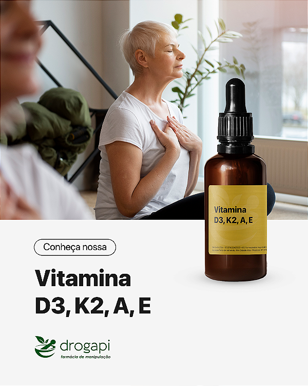 Vitamina D3, K2, A, E - Sublingual