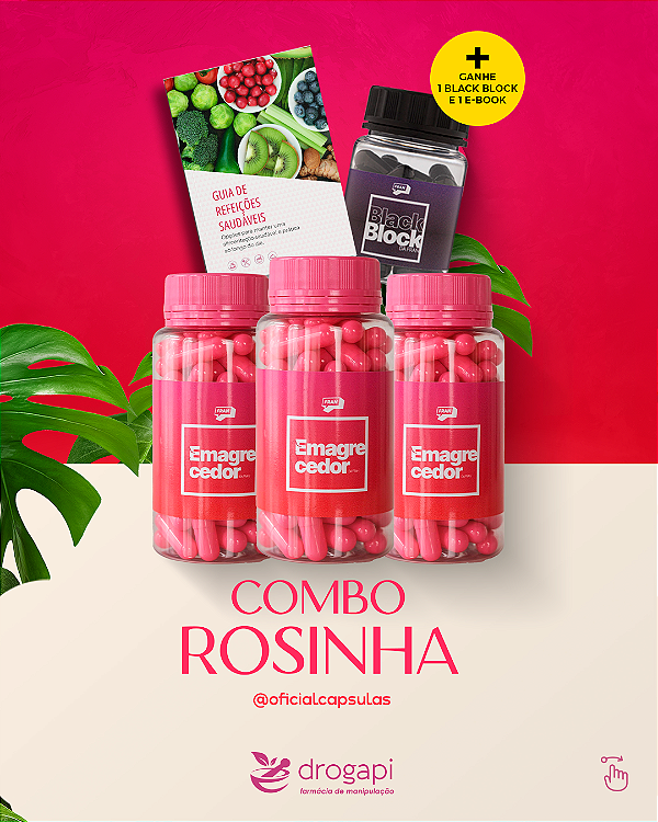 Combo Rosinha + brindes