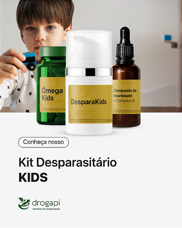 Kit Desparasitário KIDS (Gel)